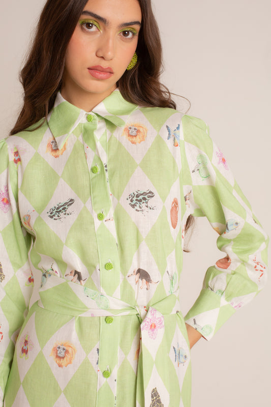 Chemise Caleidoscópio Amazônico