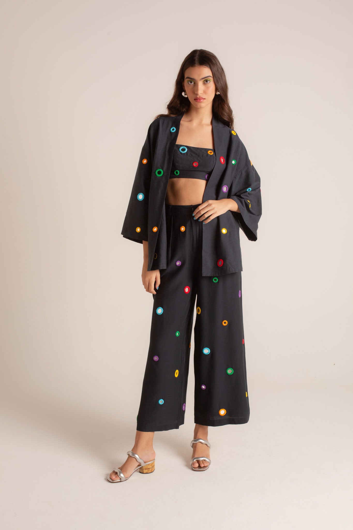 Celestara Satin Kimono