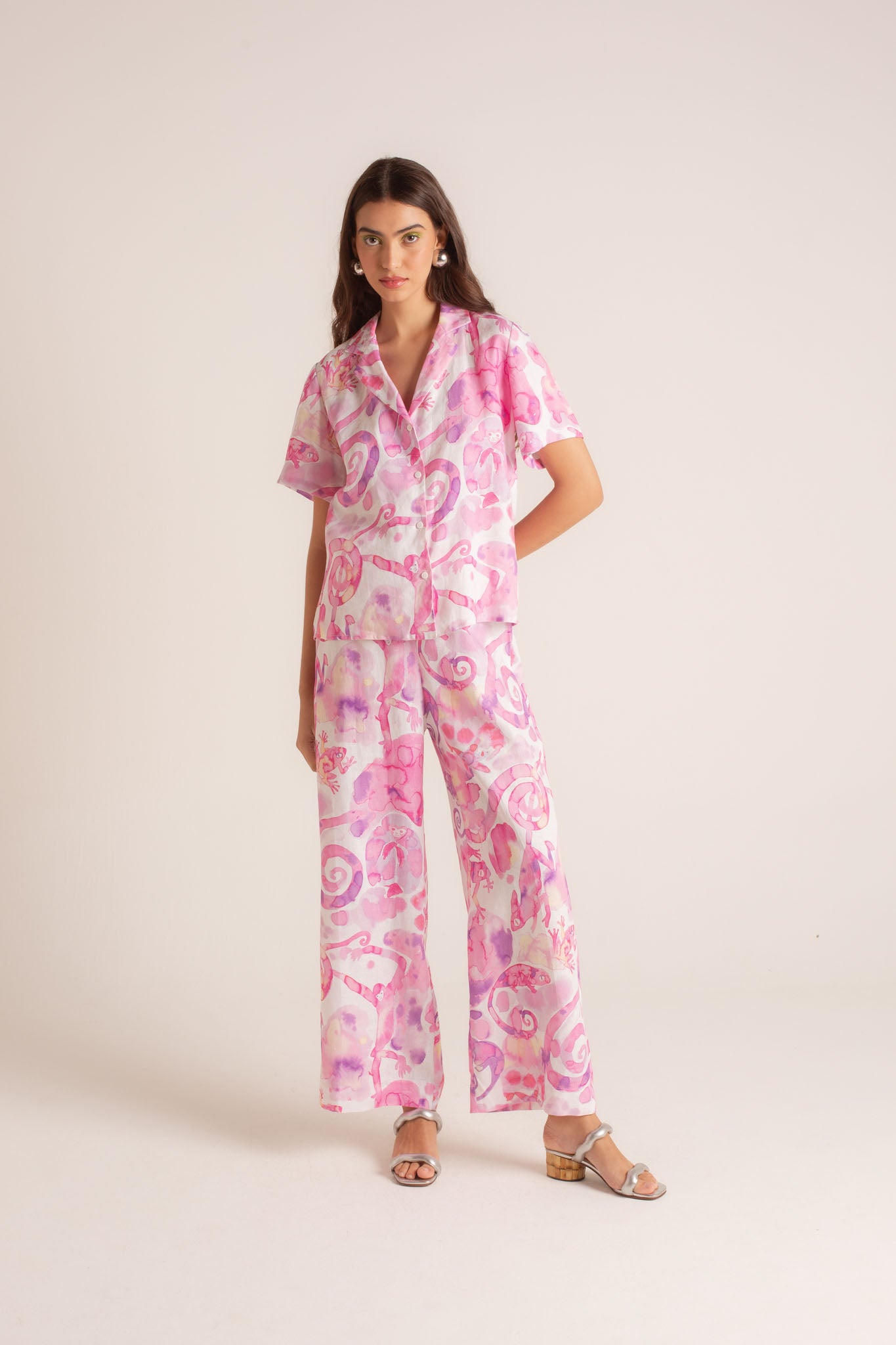 Pantalona Fauna Tie-Dye