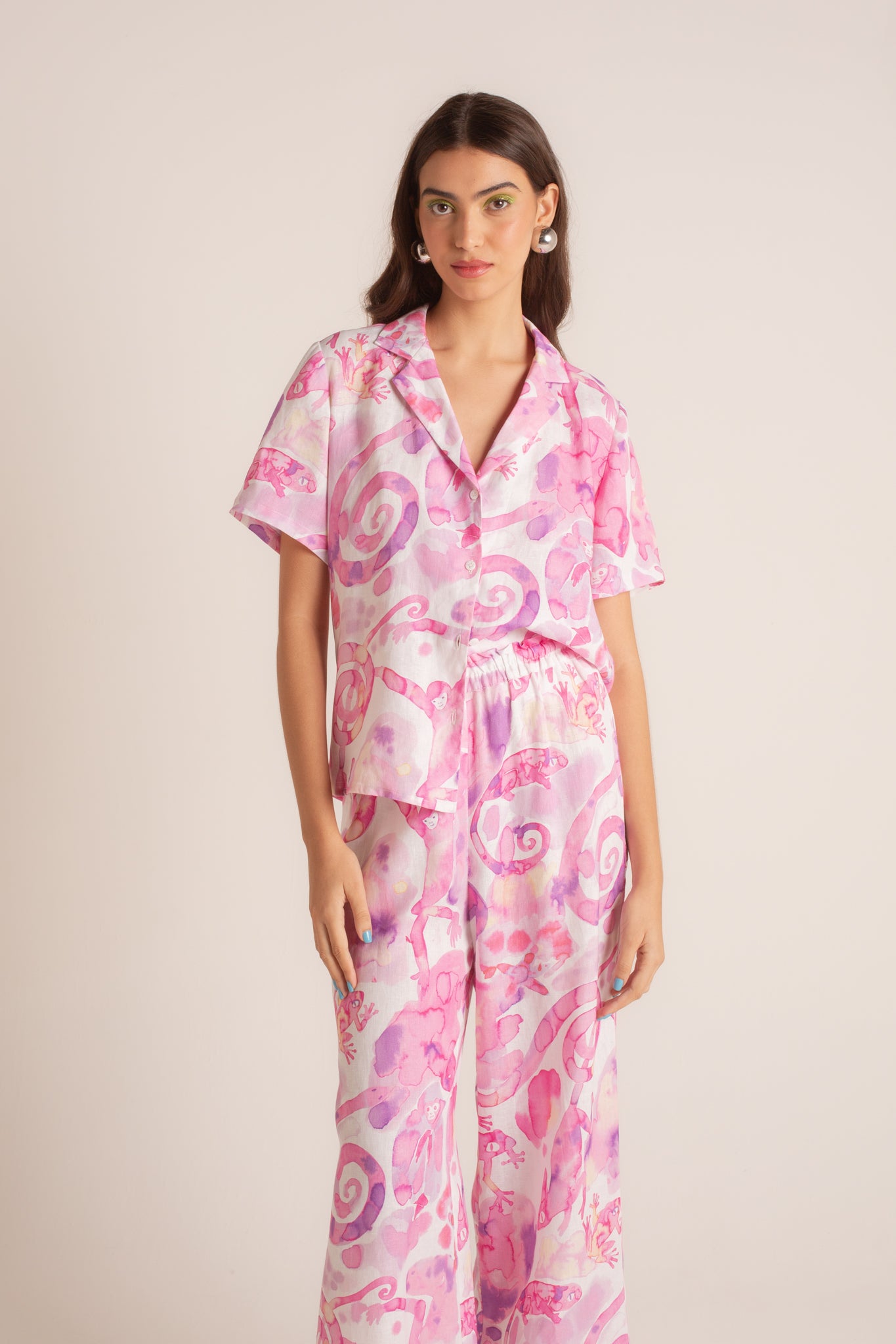 Pantalona Fauna Tie-Dye