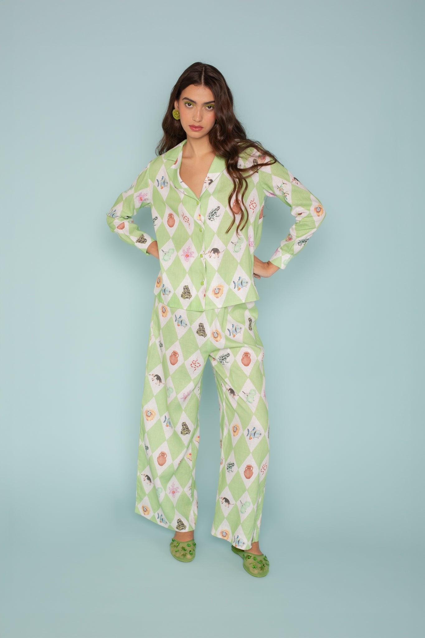 Pantalona Caleidoscópio Amazônico