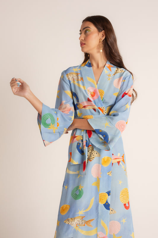 Kimono Mergulho Cósmico