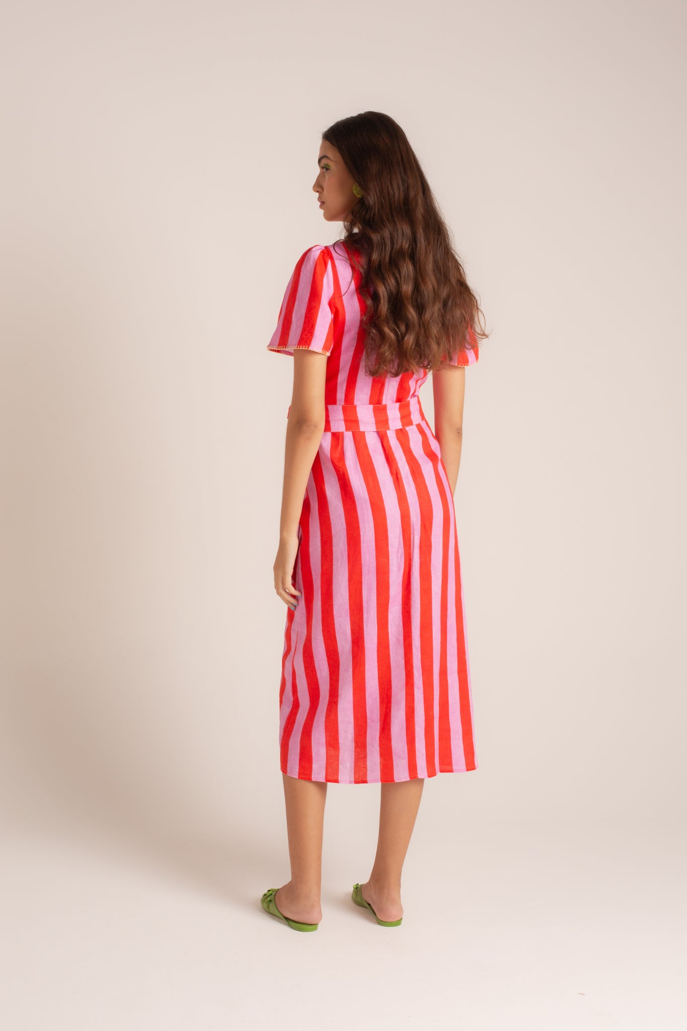 Vestido Delta Tulip Listras