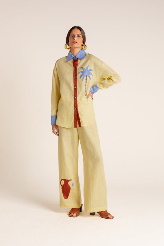 Camisa Osíris Amarela