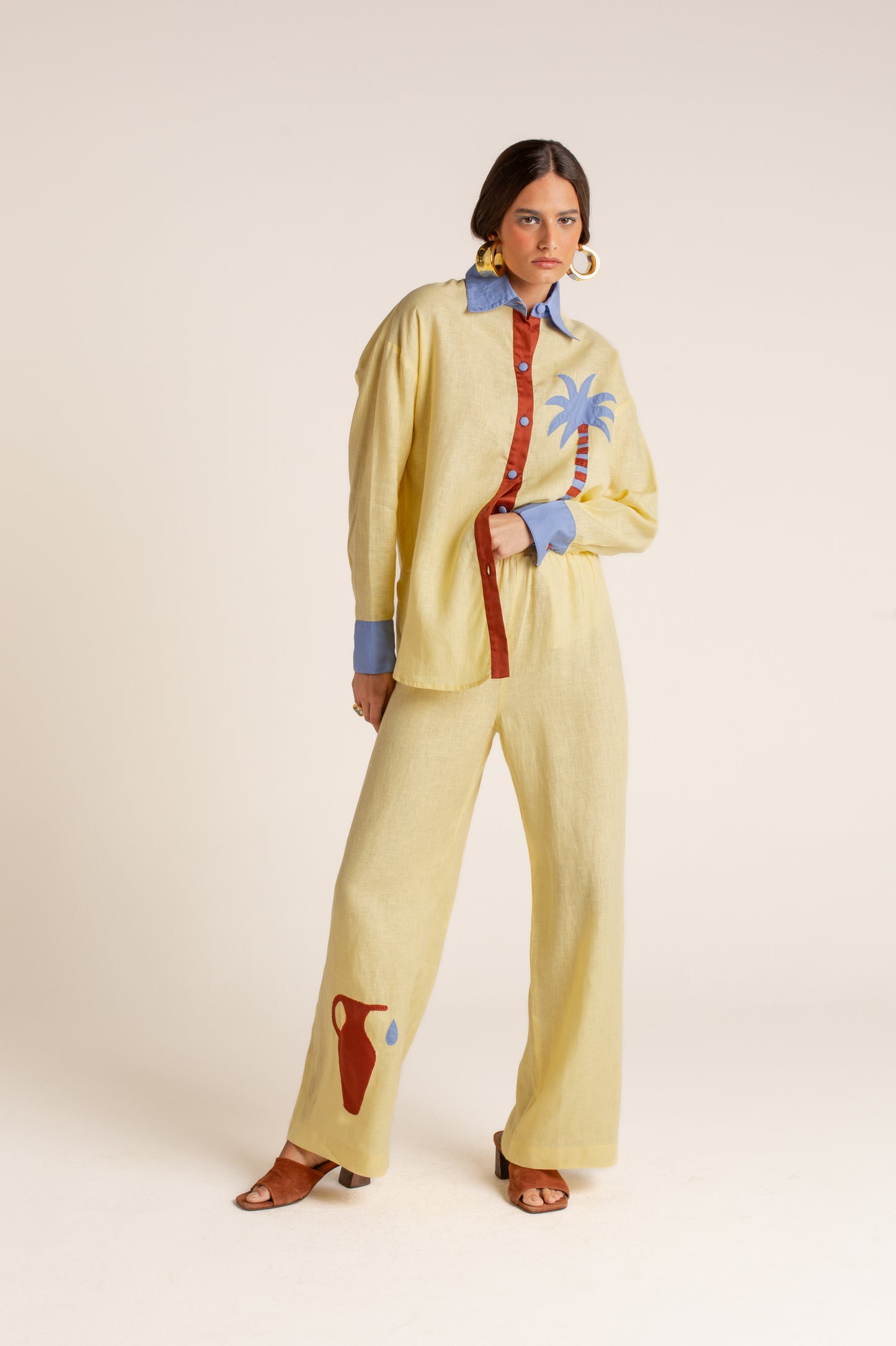 Camisa Osíris Amarela