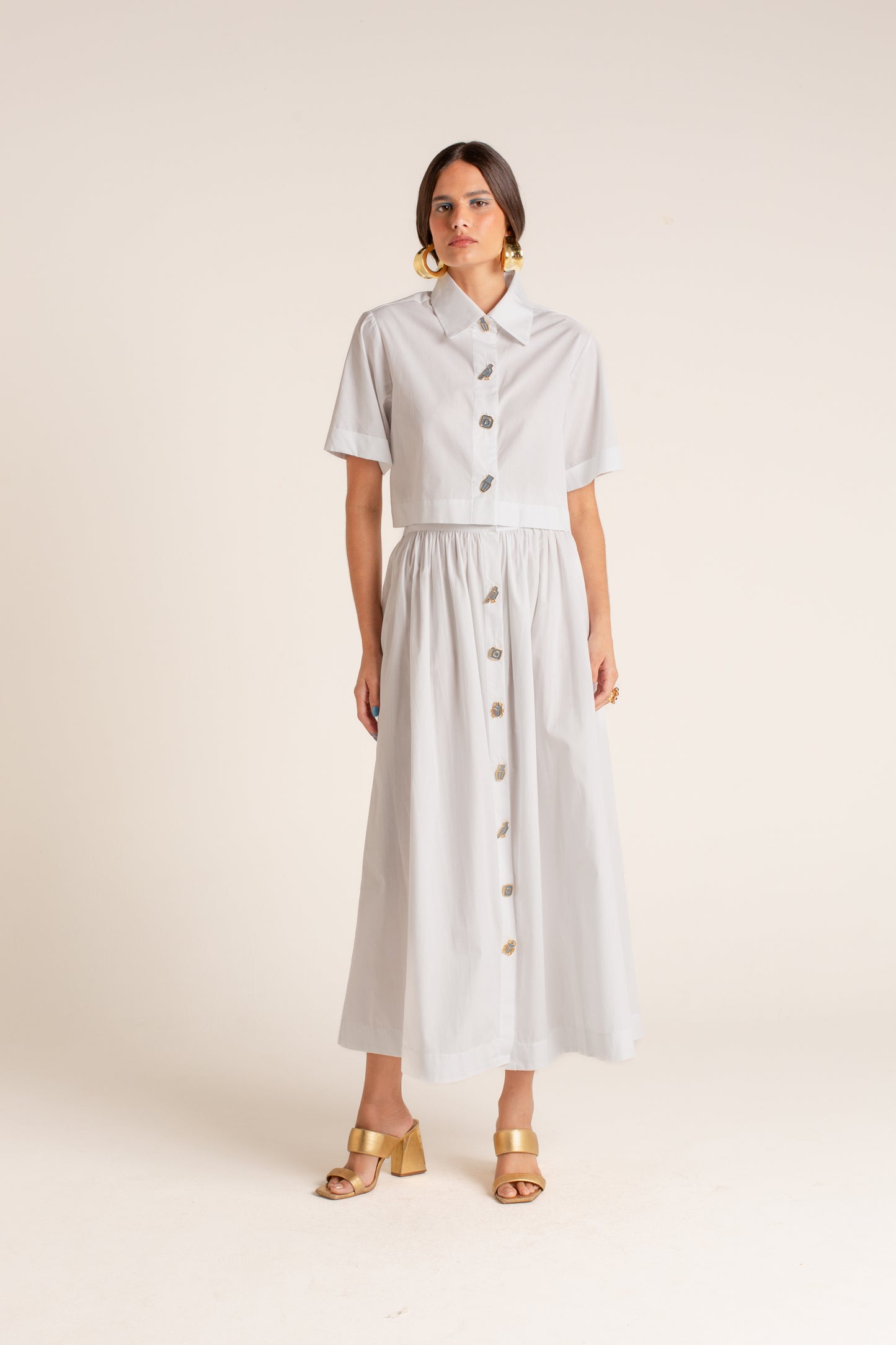 Camisa Cropped Amuletos